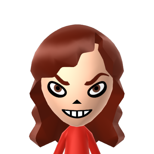 Lycanroc Mii character: A random Mii from my Wii U