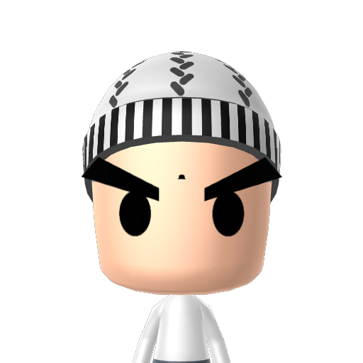 Bomberman Mii character: a Mii used in Mii Fighter QR Codes Series / Custom Mii Fighter Versus