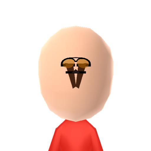 torch Mii character: A fiery torch to light your way in dark places.