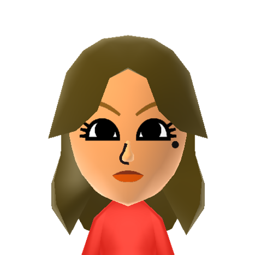 あさこ Mii character: a Mii from Jinsei Game Wii