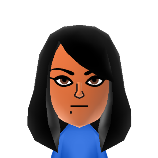 Sharla Mii character preview