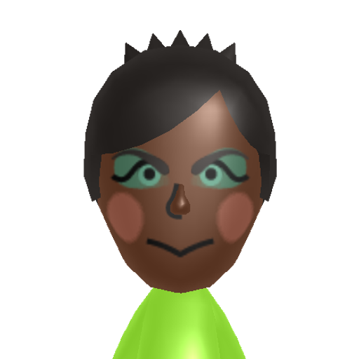 Evelyn Mii character: Evelyn Is A Expert Mii And Evelyn Is Here Is Swordplay Showdown instead Of Eva