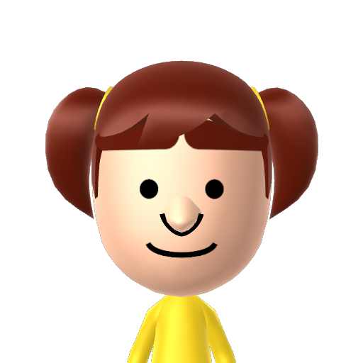 Teal Mii character preview