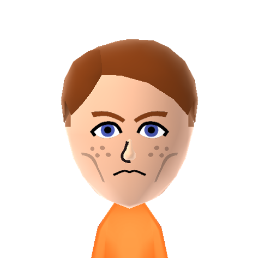 Robert Mii character preview