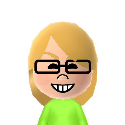 NINTENDO Mii character: a Default WaraWara Plaza Mii