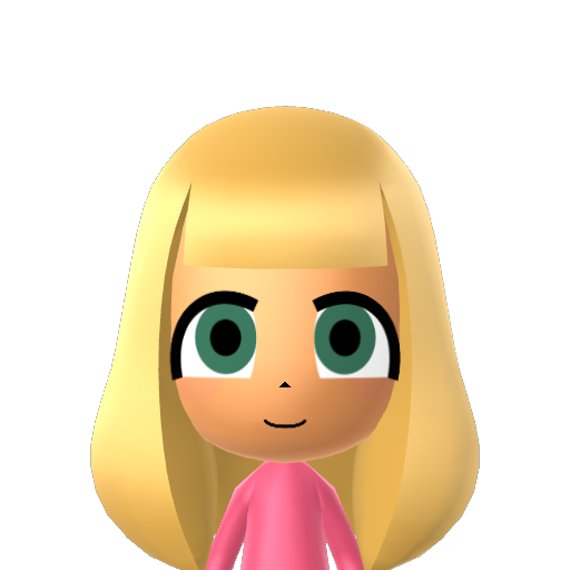 Cristina Mii character: These are extracted and derived from the Mii Central Miis from the 3DS Miitopia.