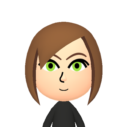 Mliko Mii character: Mii based on the milk chocolate of the choco triplets (old version)