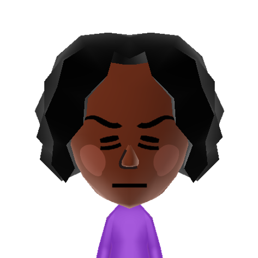 Mii500 Mii character: A Mii found in unused WaraWara files
