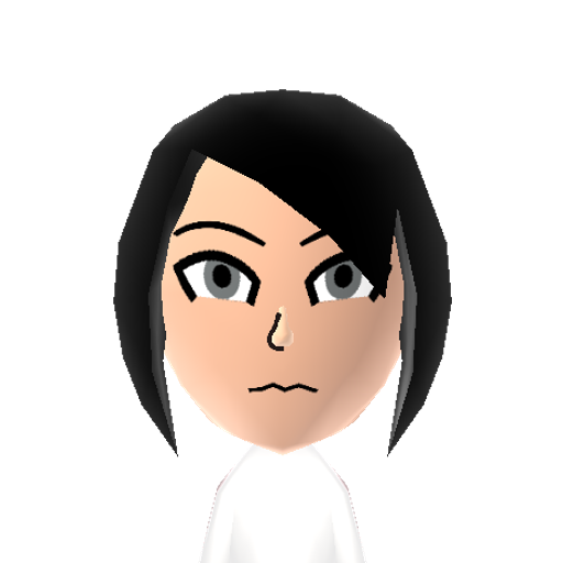 Yandere Mii character: The main character from the game "Yandere Simulator". Her goal is to eliminate all available rivals (by murder, trickery, etc.) in order to win Senpai's feelings.