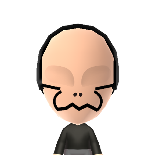 skull Mii character preview