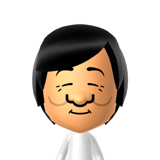 JackieChan Mii character: Jackie Chan is a martial artist and actor from Hong Kong. He has had a long career as an actor in Hong Kong martial arts comedy films and western comedy films.