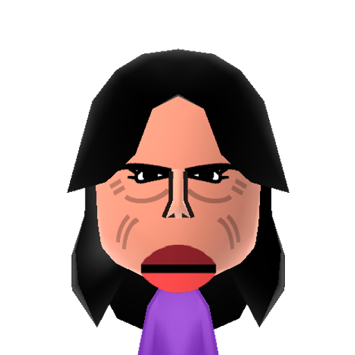 StevenTylr Mii character: Lead singer of the rock band Aerosmith. Sometimes referred to as "The Demon of Screamin'".