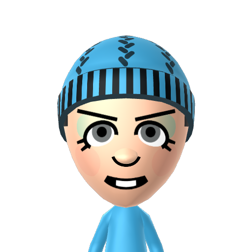 높놓놔놘놜놨뇌뇐뇔뇜 Mii character: This is a Mii for testing Mii nicknames.