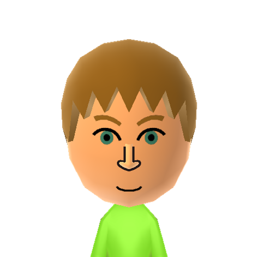 Avery Mii character preview