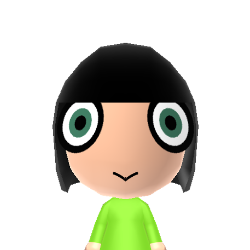Buttercup Mii character preview