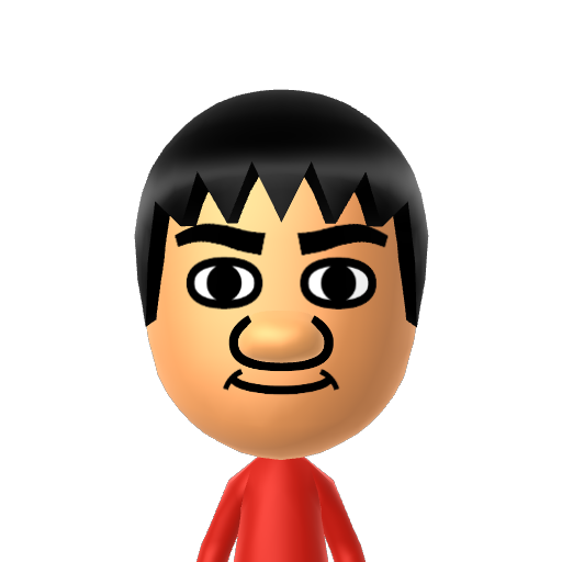 ? Mii character: A Mii uploaded to Check Mii Out Channel (WiiLInk)