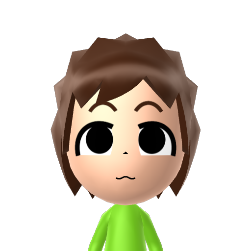 ? Mii character: A Mii uploaded to Check Mii Out Channel (WiiLInk)