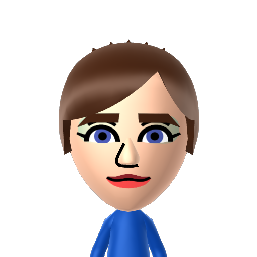 Azul Mii character: from Switch CPU Mii QR Codes! [@MythicalWolfYT]