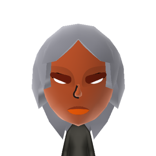 Storm Mii character: One of Marvel Comics' X-Men. She has the ability to control the weather.