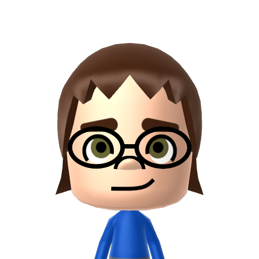 Tristan Mii character: a Mii from And-Kensaku