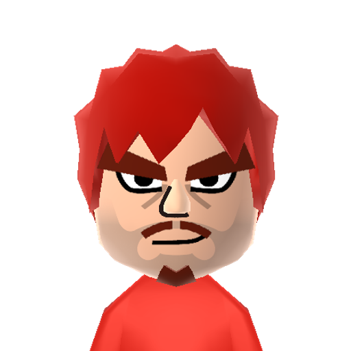Ashida T.T Mii character: My take on one of my friends OCs