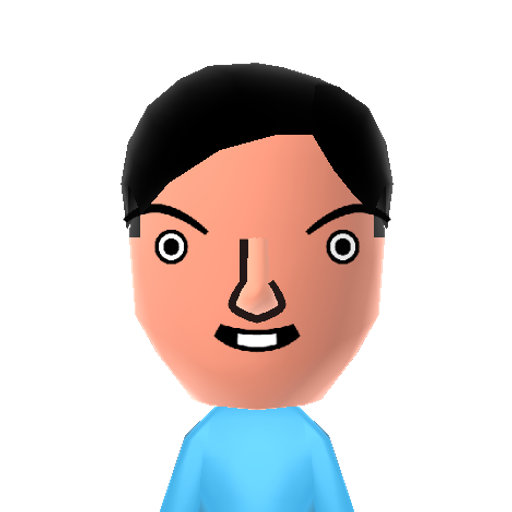 cornhole Mii character: From a parody of "American Pickers on the PixieProductions YouTube channel.