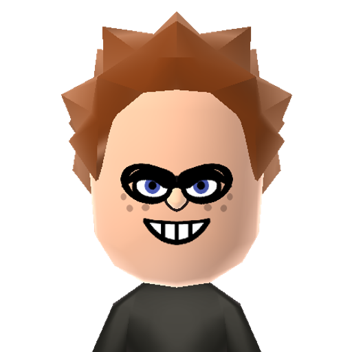 Syndrome Mii character: Antagonist from the animated movie "The Incredibles". Voiced by Jason Lee.