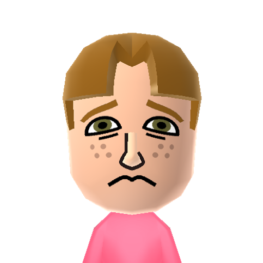 SIrモン Mii character: A Mii from Dillon's Dead-Heat Breakers