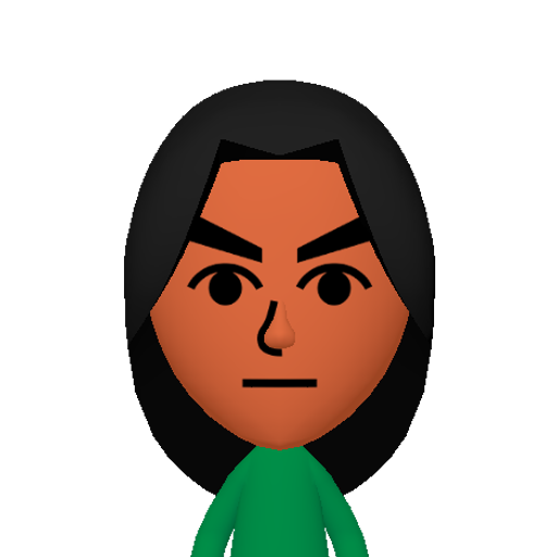 no name Mii character: This Mii is from the Switch SDK as a SampleDB Mii.