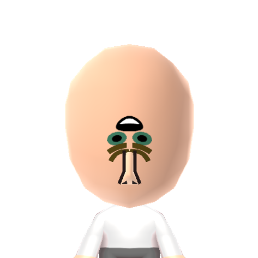 Tree Mii character: An ornamental tree to decorate you Mii Plaza!