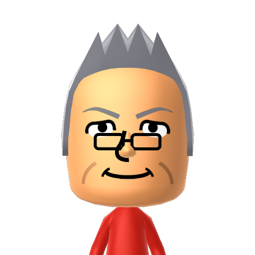 さいとう Mii character: A Mii from Jinsei Game Wii