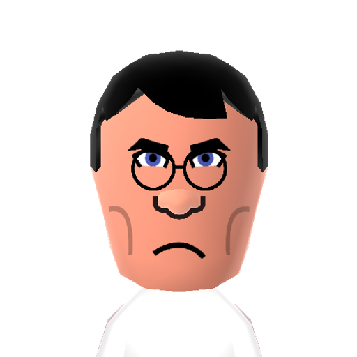 The Medic Mii character: This is a Mii uploaded for the 3DS version and distributed by Mii Central for both the 3DS and Switch versions of Miitopia.