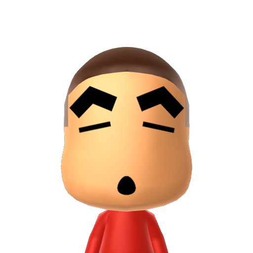 しんのすけ Mii character: These are extracted and derived from the Mii Central Miis from the 3DS Miitopia.