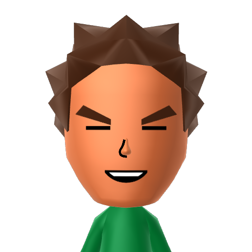 ? Mii character: A Mii uploaded to Check Mii Out Channel (WiiLInk)