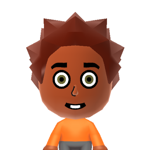 Russell Mii character preview