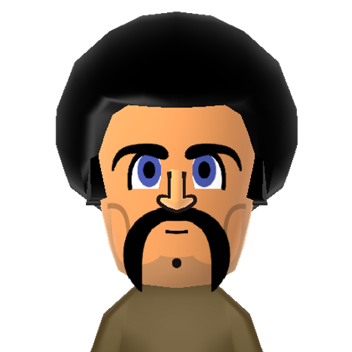 Hercule Mii character: The world champion of the Dragon Ball Z universe.
