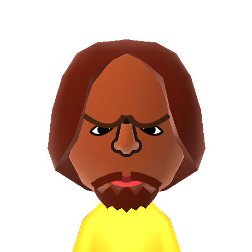 Worf Mii character: Security Chief of the U.S.S. Enterprise NCC-1701-D and NCC-1701-E, from the series Star Trek: The Next Generation and Star Trek: Deep Space Nine, plus four major motion pictures, as played by Michael Dorn. The only Klingon in Starfleet.