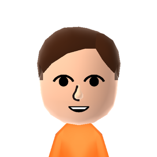 Emmet Mii character: From The Lego Movie.