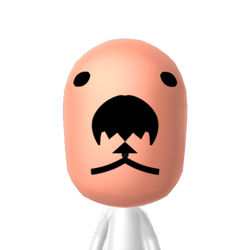 Walter Mii character: Walter, AKA Nelson the Bull Terrier dog (@PupperNelson).