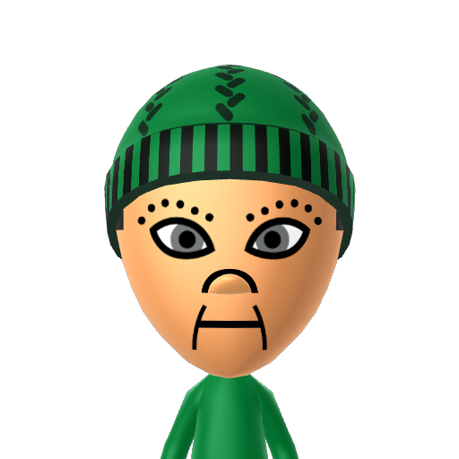 깬깰깸깹깻깼깽꺄꺅꺌 Mii character: This is a Mii for testing Mii nicknames.