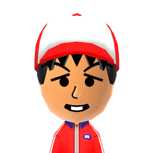 caleb Mii character preview