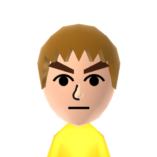 joshuahana Mii character: NNID: joshuajh2005