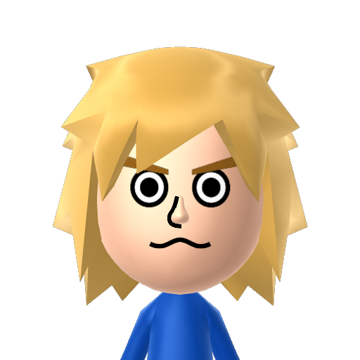 Maudado Mii character: These are extracted and derived from the Mii Central Miis from the 3DS Miitopia.