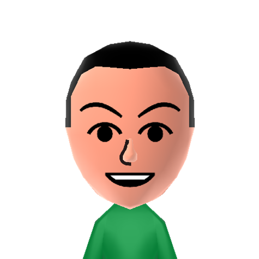 Exavier Mii character: NNID: mykidsareawesome