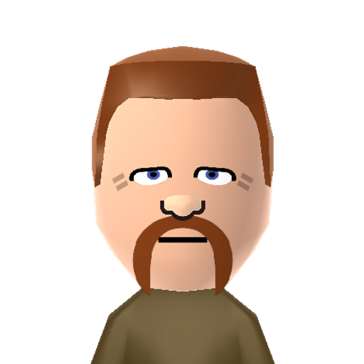 Abraham Mii character preview