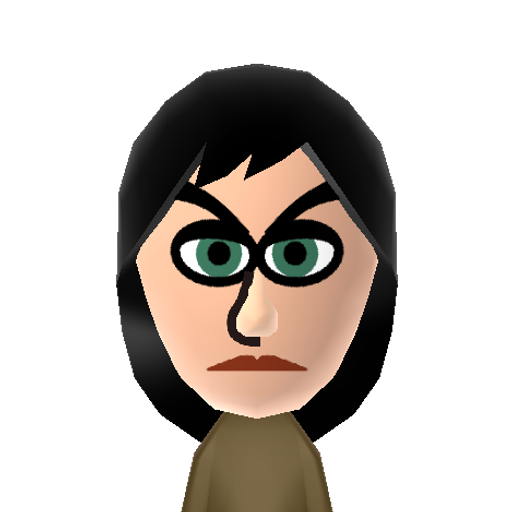 Heather Mii character preview