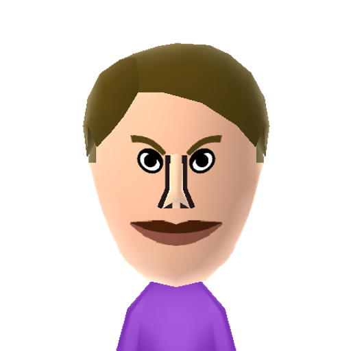 Joker Mii character preview