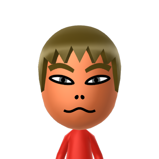 ? Mii character: A Mii uploaded to Check Mii Out Channel (WiiLInk)
