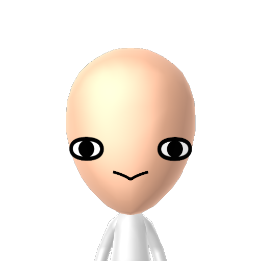 ? Mii character: A Mii uploaded to Check Mii Out Channel (WiiLInk)