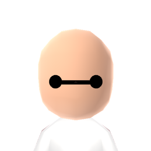 Baymax Mii character preview